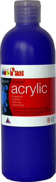 FAS STUDENT ACRYLIC 500ML VIOLET