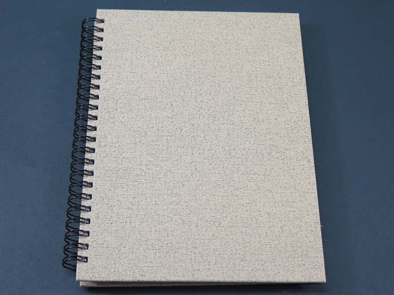 HARDCOVER DOUBLE SPIRAL 70gsm A5