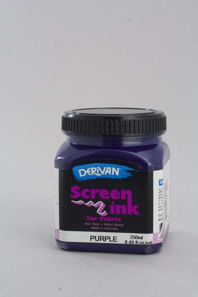 DERIVAN SCREEN INK 250ML PURPLE