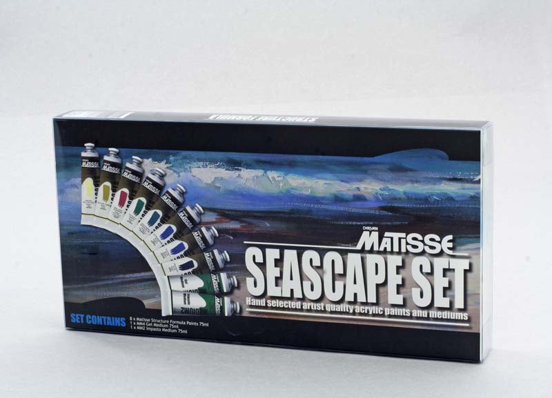 MATISSE SET SEASCAPE COLOURS 10X75ML