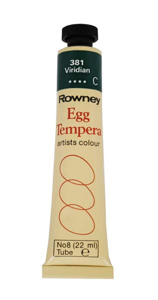 ROWN EGG TEMPERA 22ml VIRIDIAN