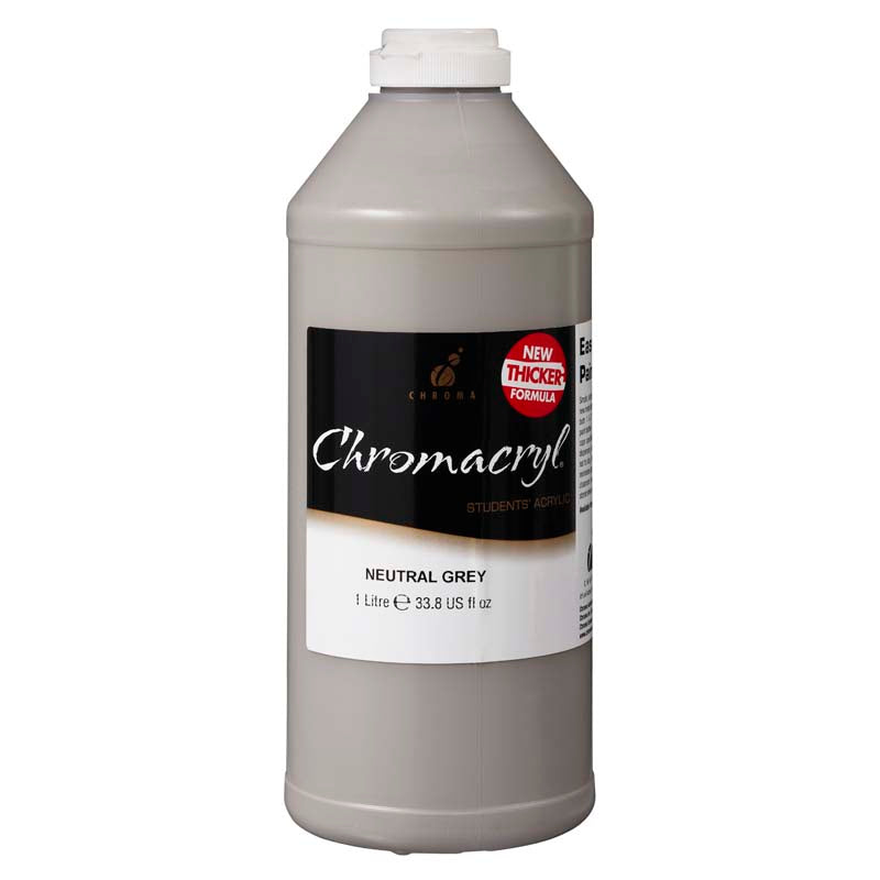 CHROMACRYL 1Lit NEUTRAL GREY