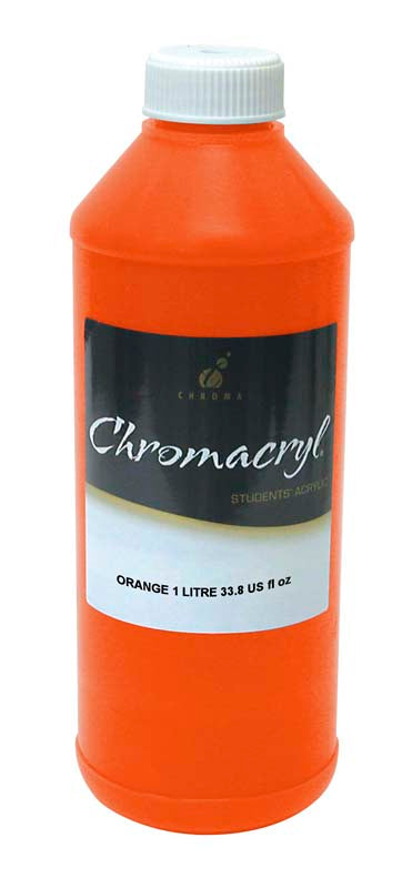 CHROMACRYL 1Lit ORANGE