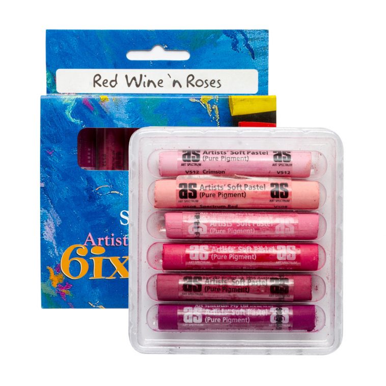 AS 6-PACK RED WINE N ROSES