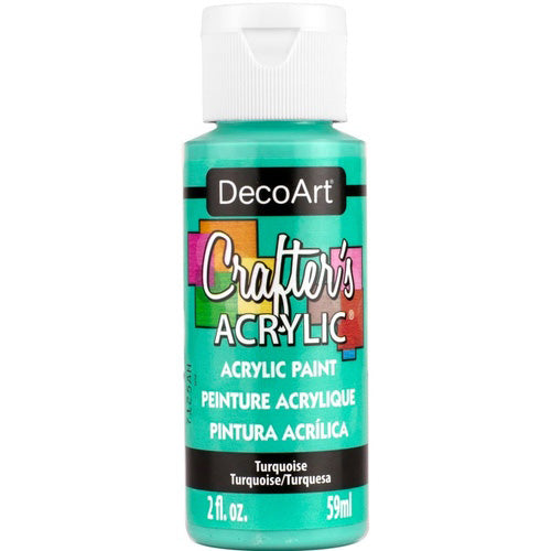 CRAFTERS ACRYLIC 2oz TURQUOISE