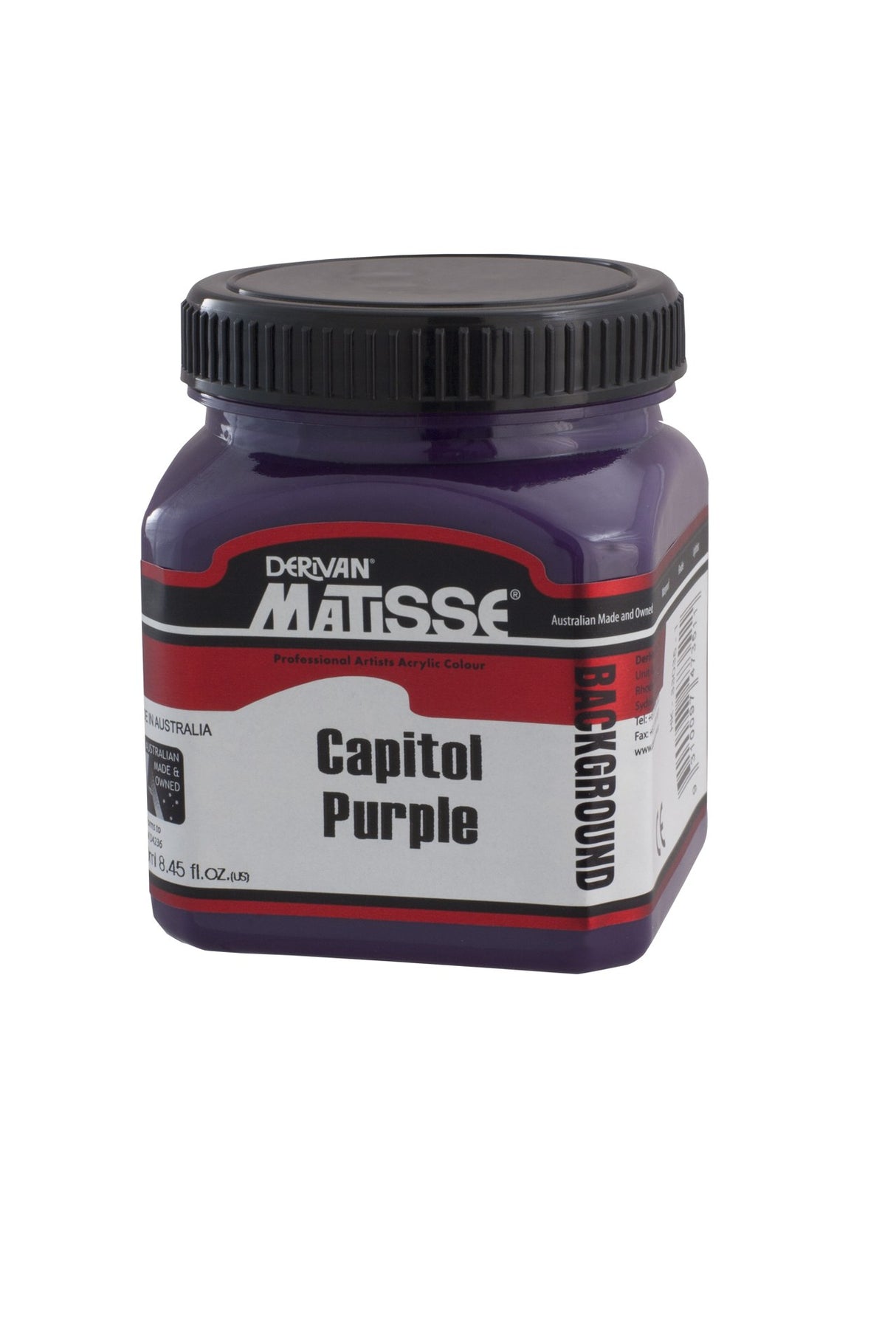 MATISSE BACKGROUND 250ML CAPITOL PURPLE