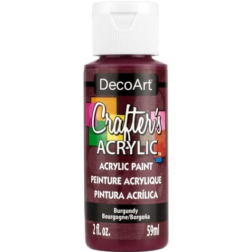 CRAFTERS ACRYLIC 2oz BURGUNDY