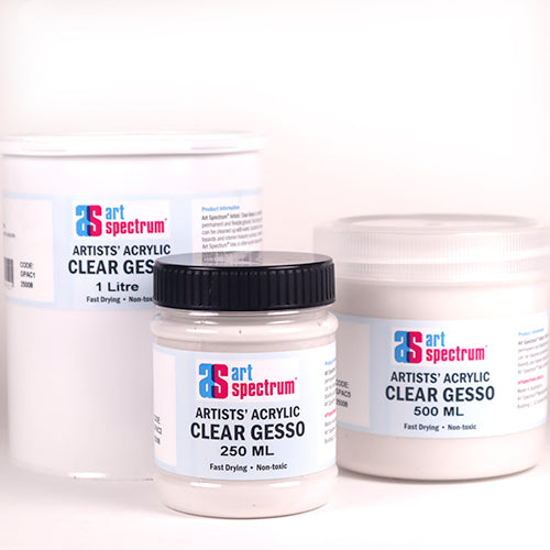 AS ARTISTS GESSO 1 LTR CLEAR (MATT)