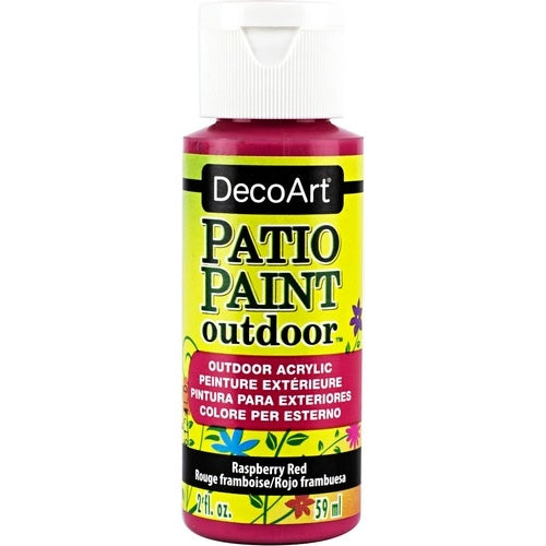 PATIO PAINT 2oz RASPBERRY RED