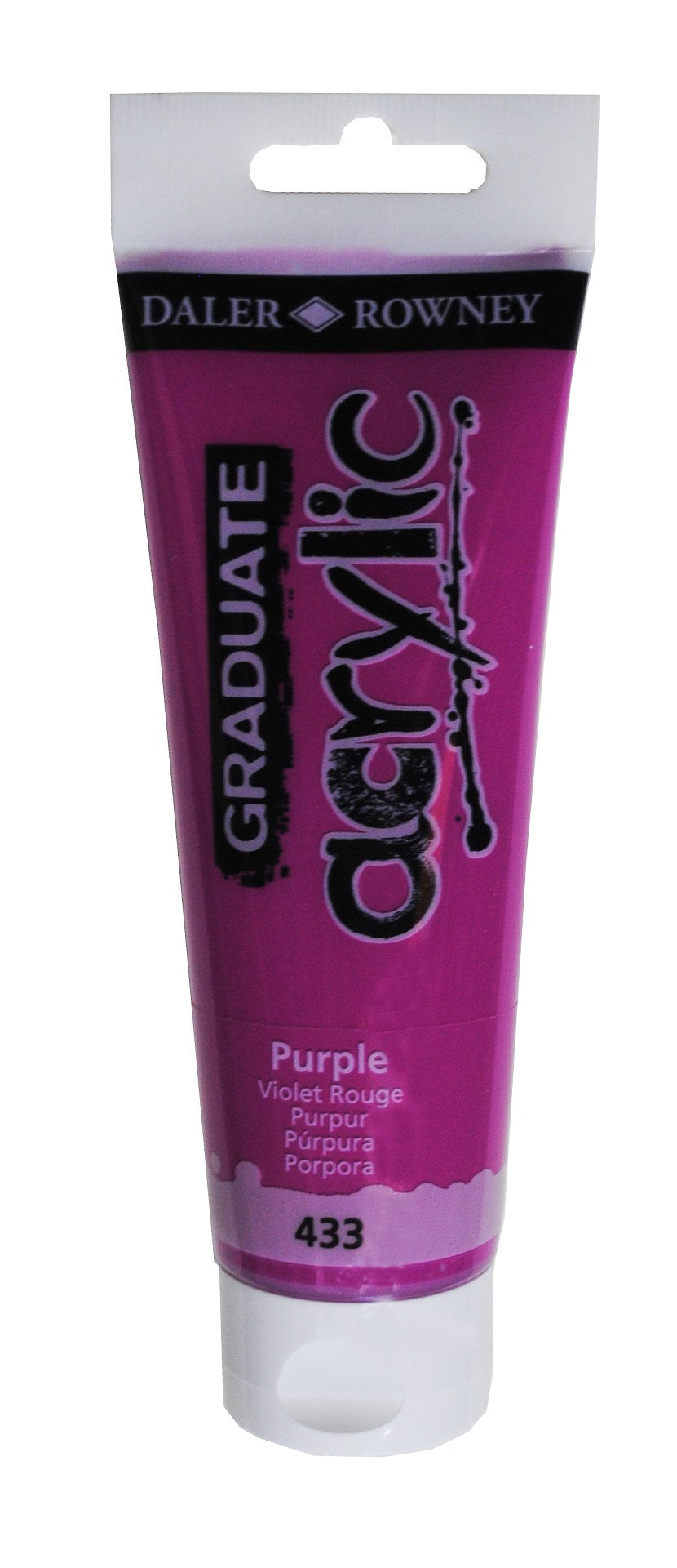 D-R GRADUATE ACRYLIC 120ml PURPLE