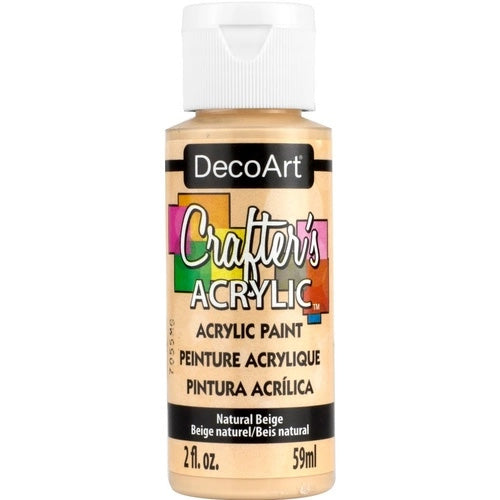 CRAFTERS ACRYLIC 2oz NATURAL BEIGE