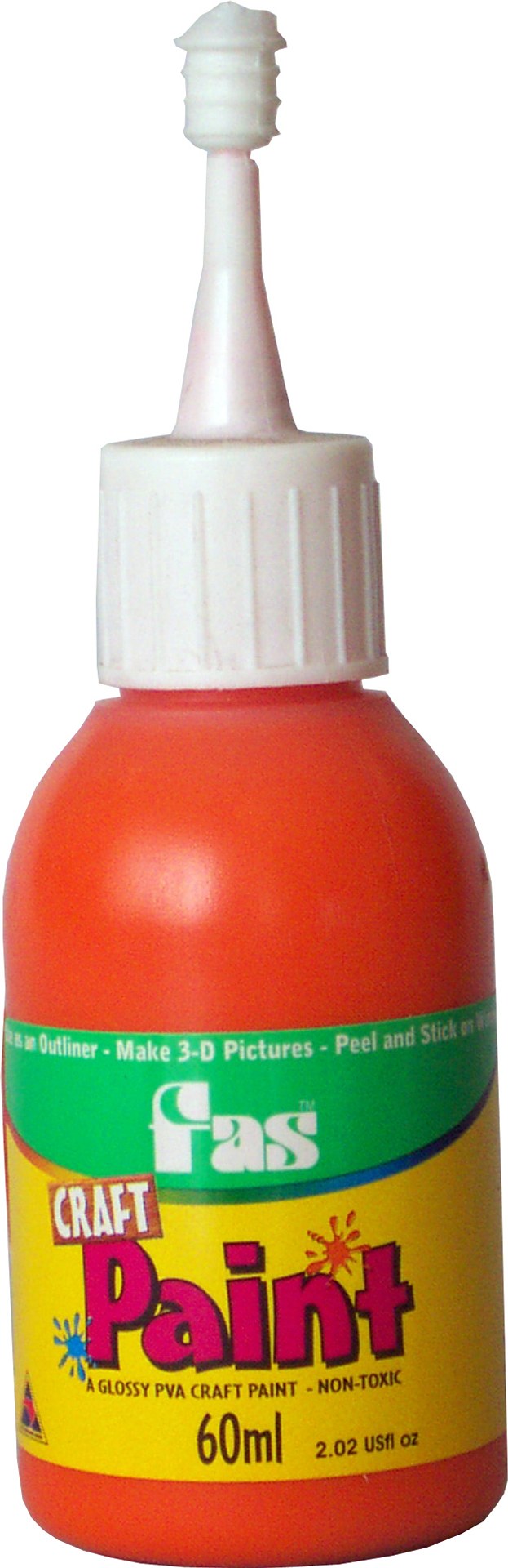 FAS CRAFT GLUE 60ML ORANGE