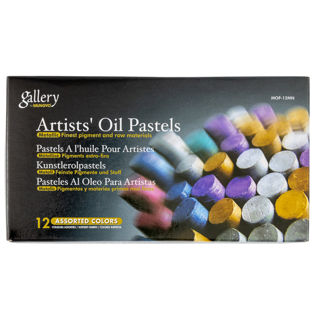 GALLERY OIL PASTEL MOP-12M MET