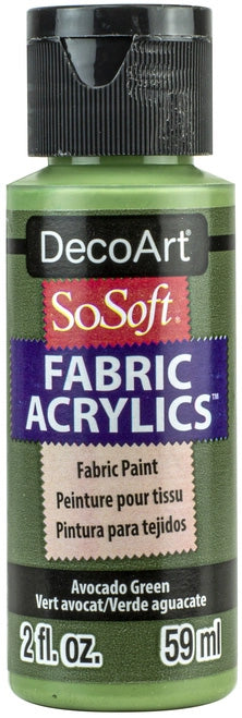 SO SOFT FABRIC ACRYLIC 1oz AVOCADO GREEN