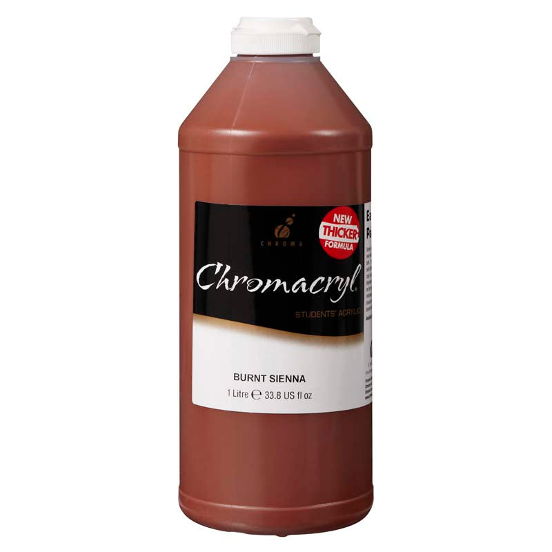 CHROMACRYL 1Lit BURNT SIENNA