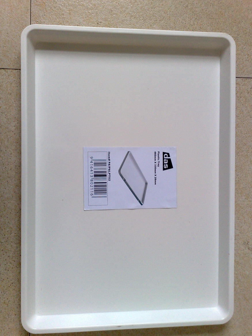 PLASTIC TRAY 460mm X 330mm X 28mm