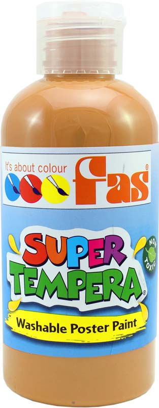 FAS SUPER TEMPERA 250ml OCHRE