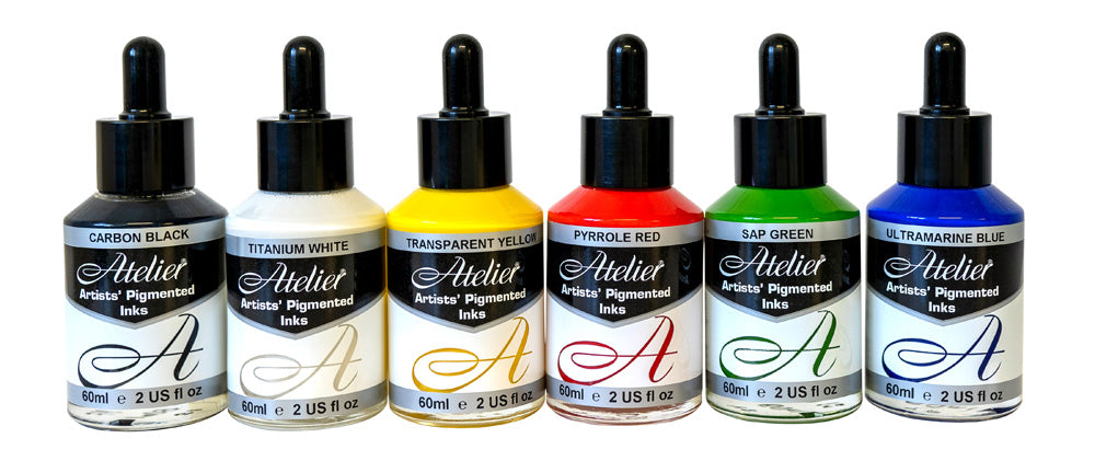 ATELIER ACRYLIC INK 6x60ml Starter Set