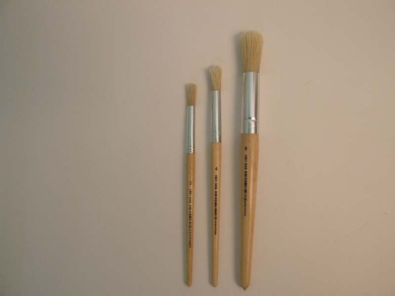 DAS 1801 RND BRISTLE BRUSH S/H #1