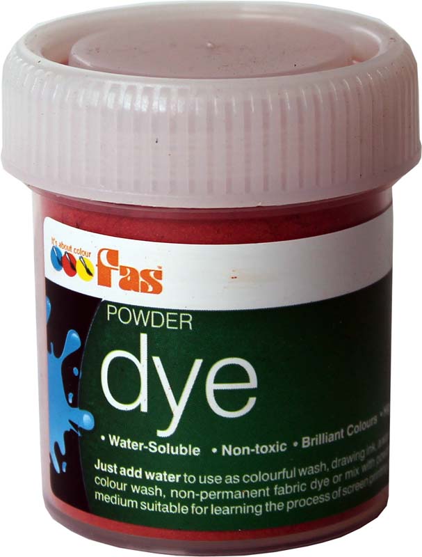 FAS WATERSOLUBLE DYE 30gm ORANGE