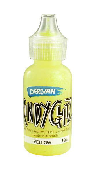 DERIVAN KINDY GLITZ 5 X 36ML YELLOW