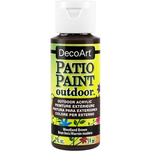 PATIO PAINT 2oz WOODLAND BROWN