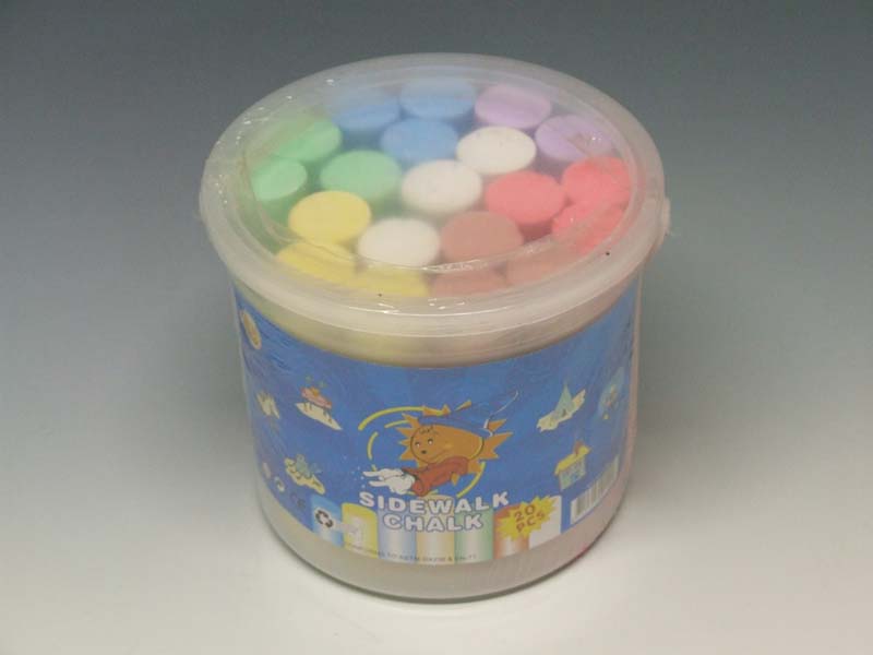 das 20pce SIDEWALK CHALK in BUCKET