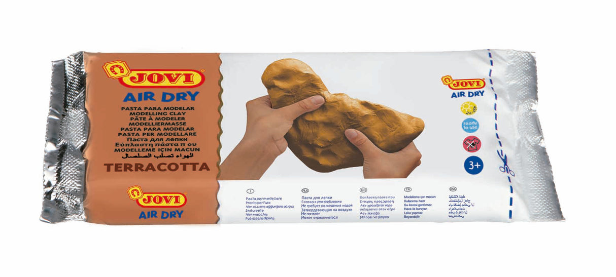 JOVI AIR HARDENING CLAY 250g TERRACOTTA