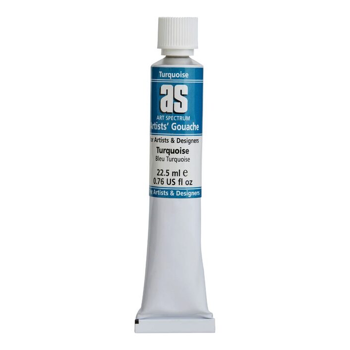 AS GOUACHE 22 5ML TURQUOISE