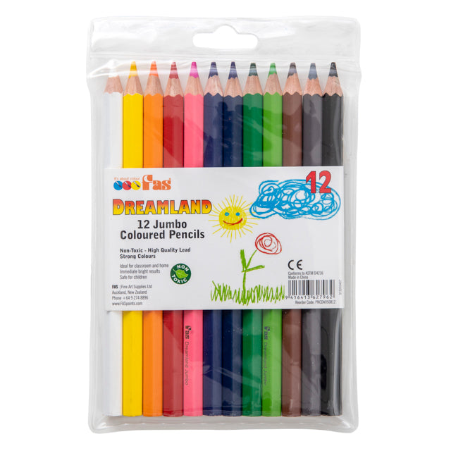 FAS 9508/12 JUMBO COL PENCIL