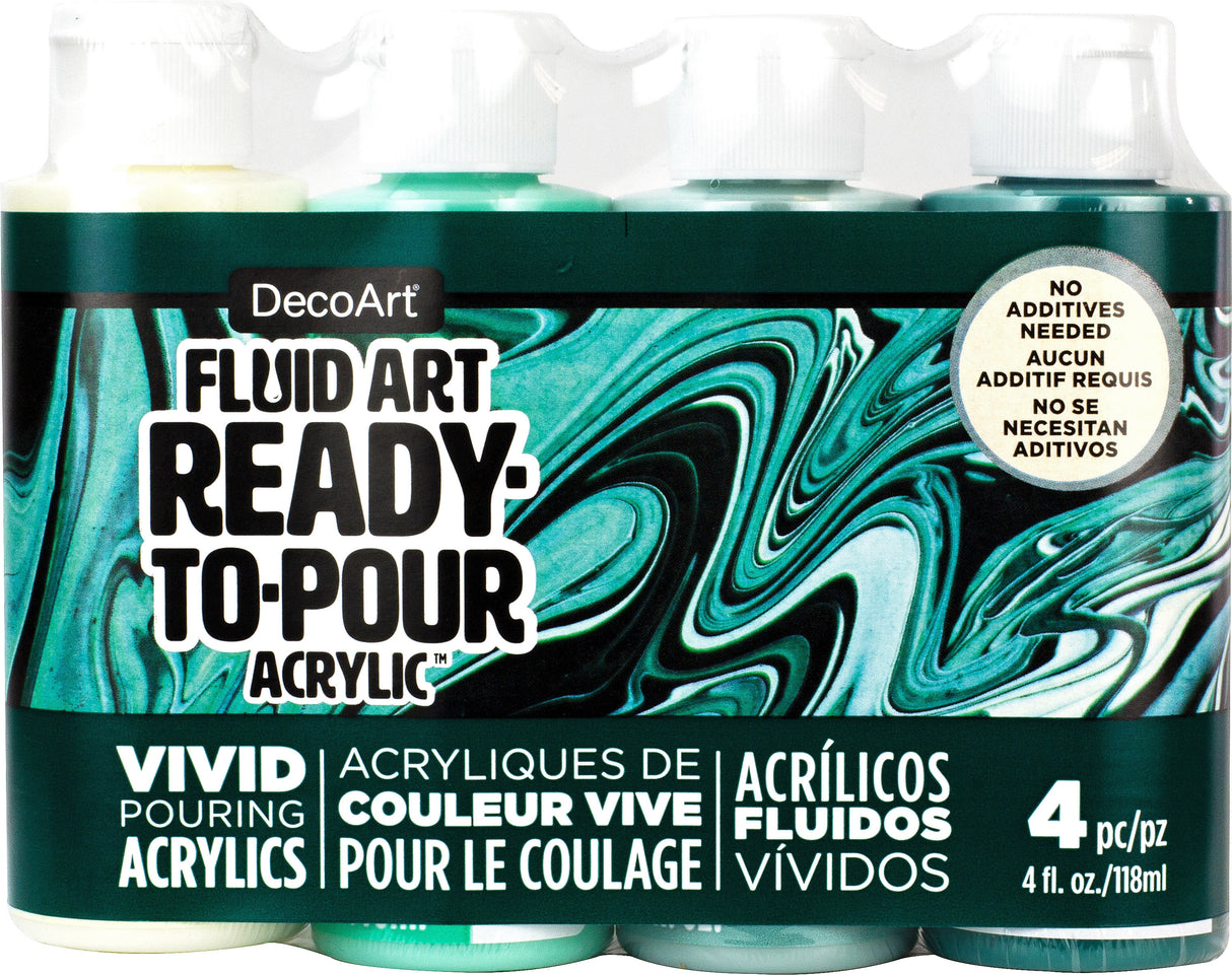 DECOART FLUIDART SOOTH NATURE POURG KIT