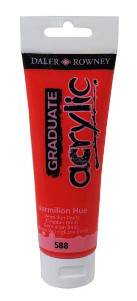 D-R GRADUATE ACRYLIC 120ml VERMILION HUE