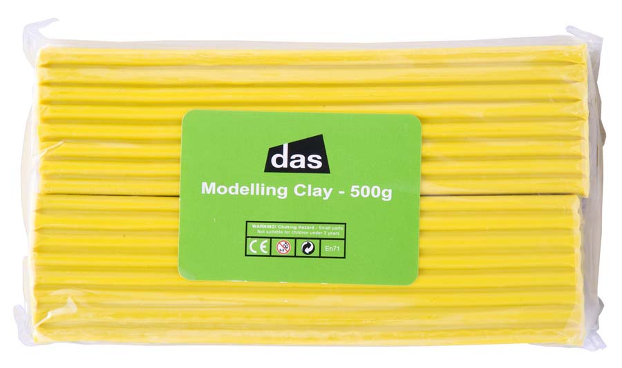 das MODELLING CLAY 500g YELLOW