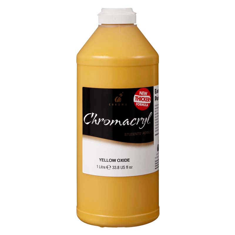 CHROMACRYL 1Lit YELLOW OXIDE