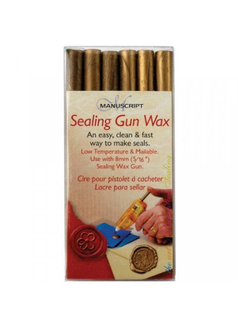 MANUSCRIPT SEALING GUN WAX GOLD (72pcs)