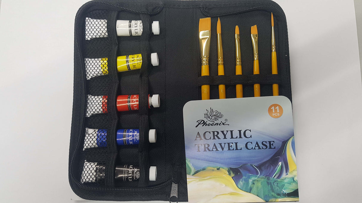 PHOENIX ACRYLIC TRAVEL SET