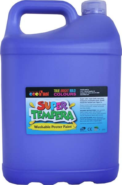 FAS SUPER TEMPERA 5LTR PURPLE (To order