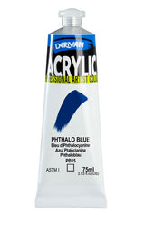 DERIVAN ACRYLIC 75ML PHTHALO BLUE