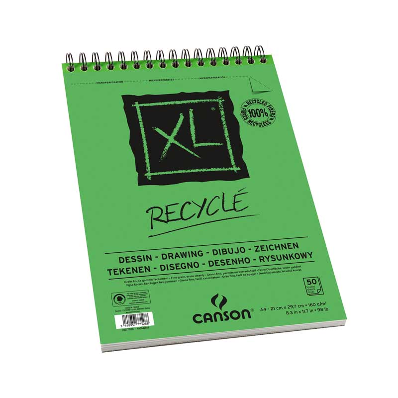 XL RECYCLED S/PAD A3 160G (50SH)