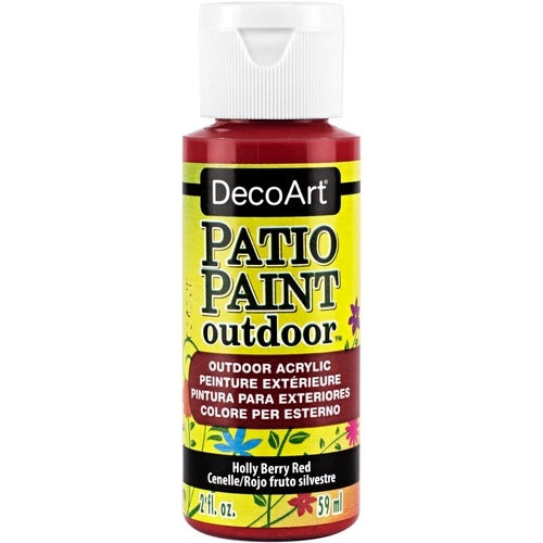 PATIO PAINT 2oz HOLLY BERRY RED