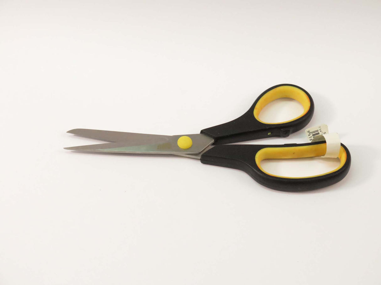 7 3/4" SOFT-GRIP SCISSOR (Yellow)