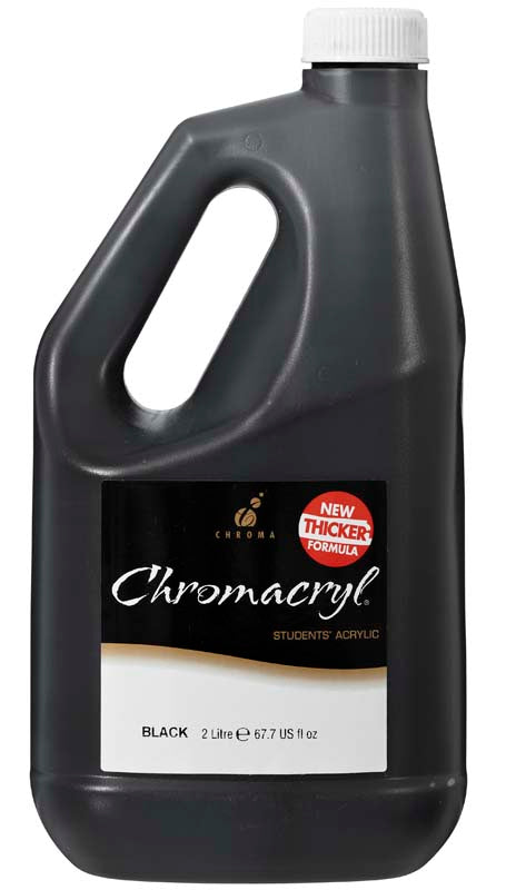 CHROMACRYL 2Lit BLACK