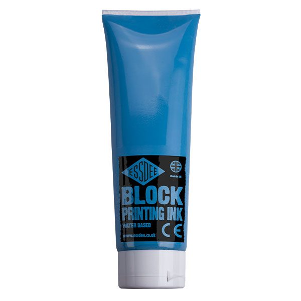 ESSDEE BLOCK PRINT INK 300ml FLUO BLUE